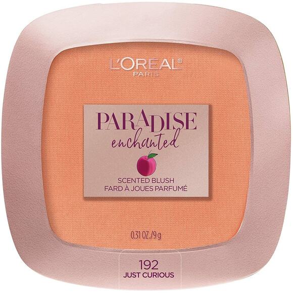 L'oreal Blush 192 Just Curious Paris Paradise Enchanted Fruit Scented Shade New - Picture 1 of 10
